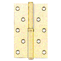 Петля дверная стальная разъёмная 5"x3"x2.5mm BP