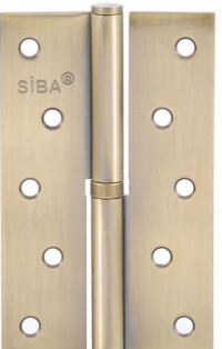 Петля дверная стальная разъёмная  5"x3"x2.5mm AB