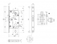 Корпус замка MC85SN
