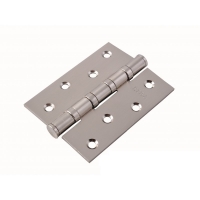 Петля дверная стальная универсальная 4BB 4"x3"x3mm SN