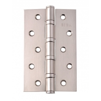 Петля дверная стальная универсальная 4BB 5"x3"x3mm SN