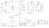 Замок накладной Siba 10007/F – 12