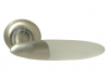 Дверная ручка Artware DH 610 MSN White Glass