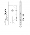 Корпус замка 3200N SS