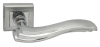 Дверная ручка Adden bau ONDA Q304 SATIN CHROME (Матовый хром)