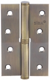 Петля дверная стальная разъёмная  4"x2.5"x2.5mm AB