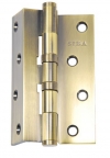 Петля угловая латунная универсальная 4''X3"X3 MM-2BB FLAT AB